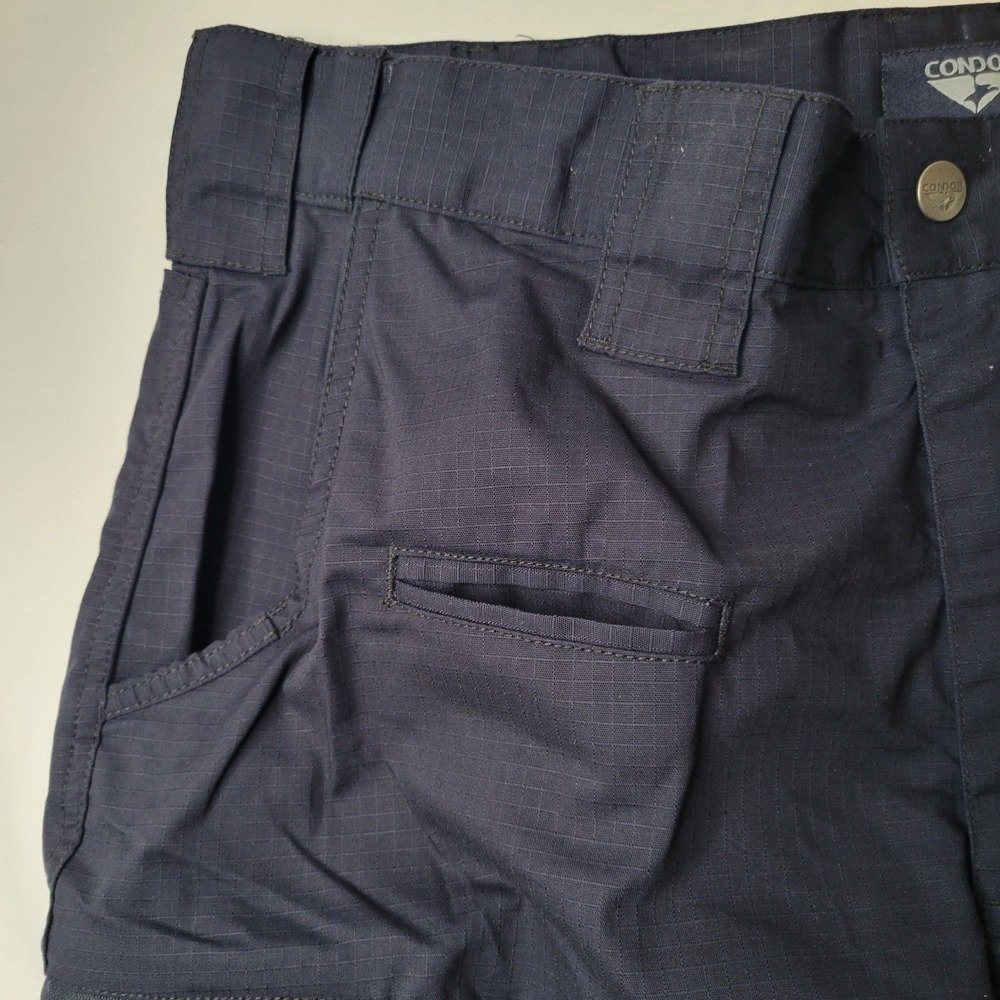 New Condor Tactical Cargo Pants Womens Size 18 x 30 Navy Blue Ripstop Gorpcore - Picture 12 of 15